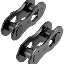 KMC Bei Brügelmann Online KMC CL-559 DLC Missing Link Kettenverschlussglied 2-Set Shimano/SRAM/KMC 10-fach Schwarz