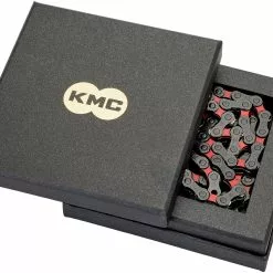 KMC Bei Brügelmann Online KMC DLC 12 Kette 12-fach Schwarz/rot