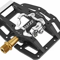 TATZE Bei Brügelmann Online TATZE MTB TWO-FACE Plattform-/SPD-Pedale Titan